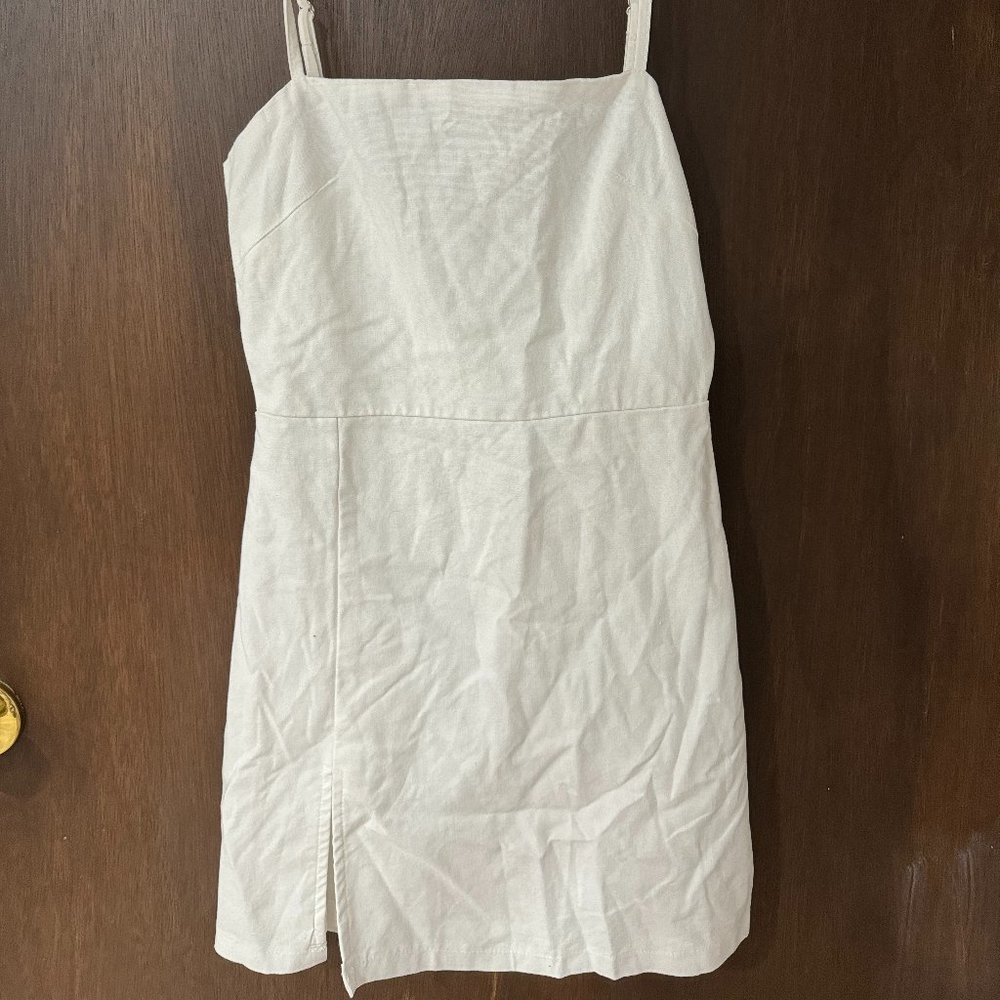 Linen Mini Dress